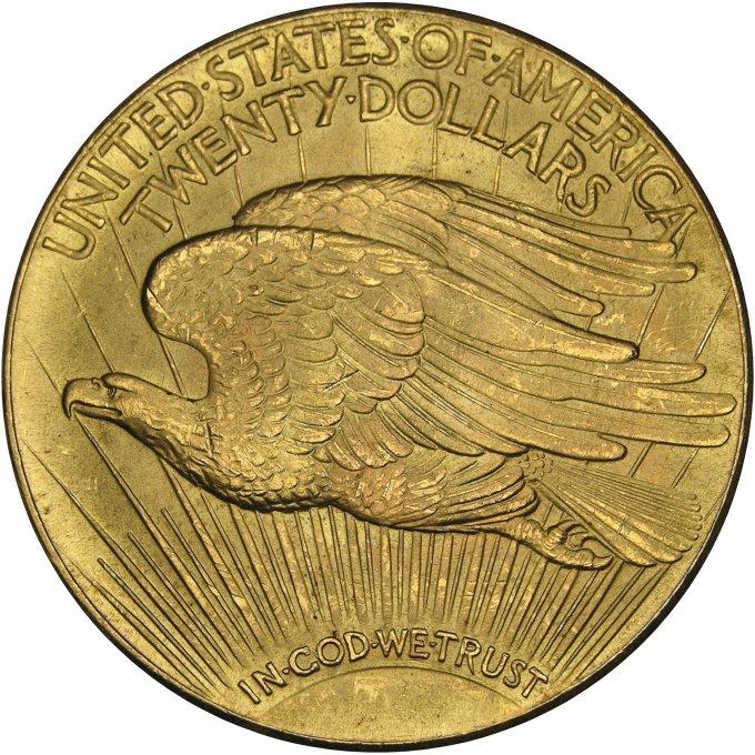 Złota moneta amerykański orzeł